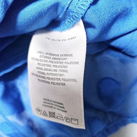 Mauve Anthropologie Sz M Alice Textured Flower Ocean Coastal Flared Layer Skirt - Picture 10 of 12